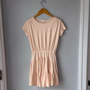 CHLOÉ Girls Tiered Cotton Dress Size 12